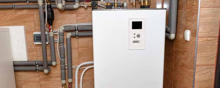 Heating System with digital read out